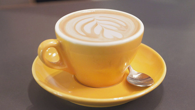 Cappucino yellow cup | Vikash Autar Film and Television Director