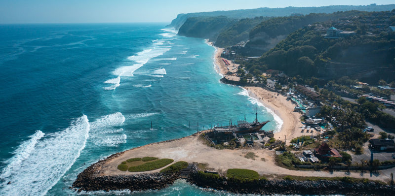 Aerial of Melasti Bali | Vikash Autar Television Program Film Director Hong Kong and Sydney