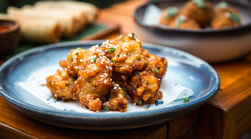 Fried Chicken at Jungle Fish in Bali | Vikash Autar Television Program Film Director Hong Kong and Sydney