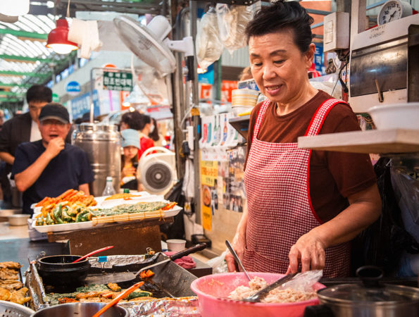 Gwangjang Market Cooking Seoul | Vikash Autar Television Program Film Director Hong Kong and Sydney