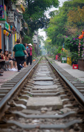 Train Tracks in Hanoi | Vikash Autar Television Program Film Director Hong Kong and Sydney